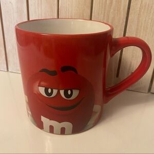 Red M&M Mug Red Looks‎ Good on Me